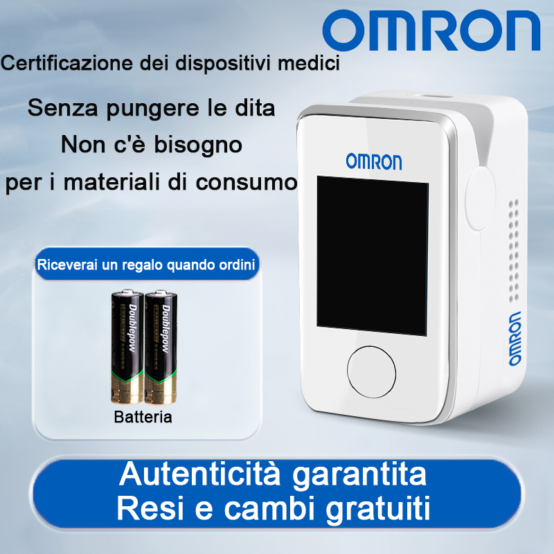    【Miglior modello di prezzo】[Trattamento medico non invasivo e di alta precisione] Misurazione della glicemia + misurazione della pressione sanguigna